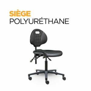 Siège d'atelier polyuréthane